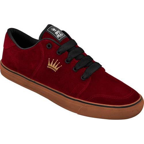 Tênis Mad Bull Logo Vermelho Skate Shoes