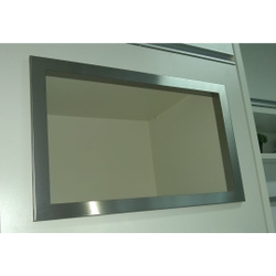 Acabamento Moldura Em Inox Móvel Microondas Electrolux Mi41s Menor preço em Acabamento Moldura Em Inox Móvel Microondas Electrolux Mi41s