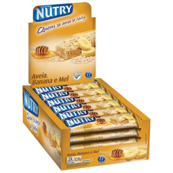 Barra de Cereais Nutry Banana Aveia e Mel c/24 - Nutrimental é boa?