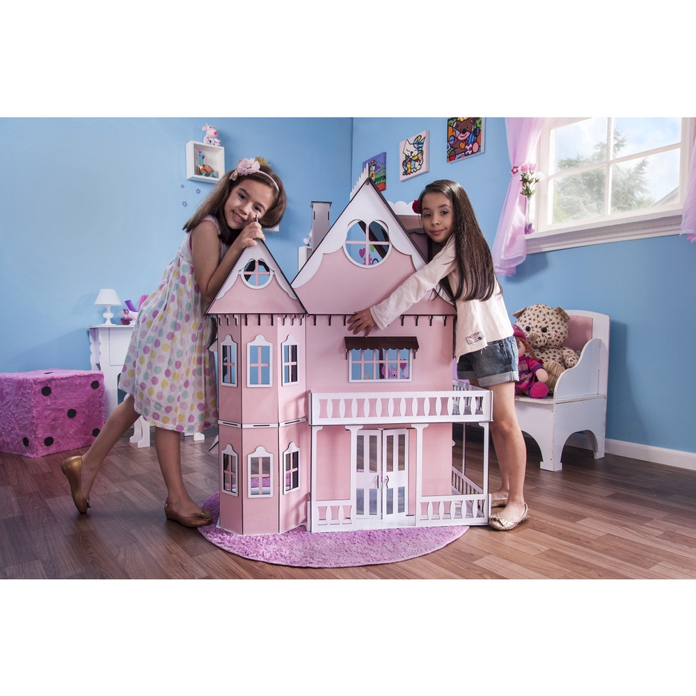 Casa de Bonecas Escala Barbie Modelo Emily Princesa - Darama :  : Brinquedos e Jogos