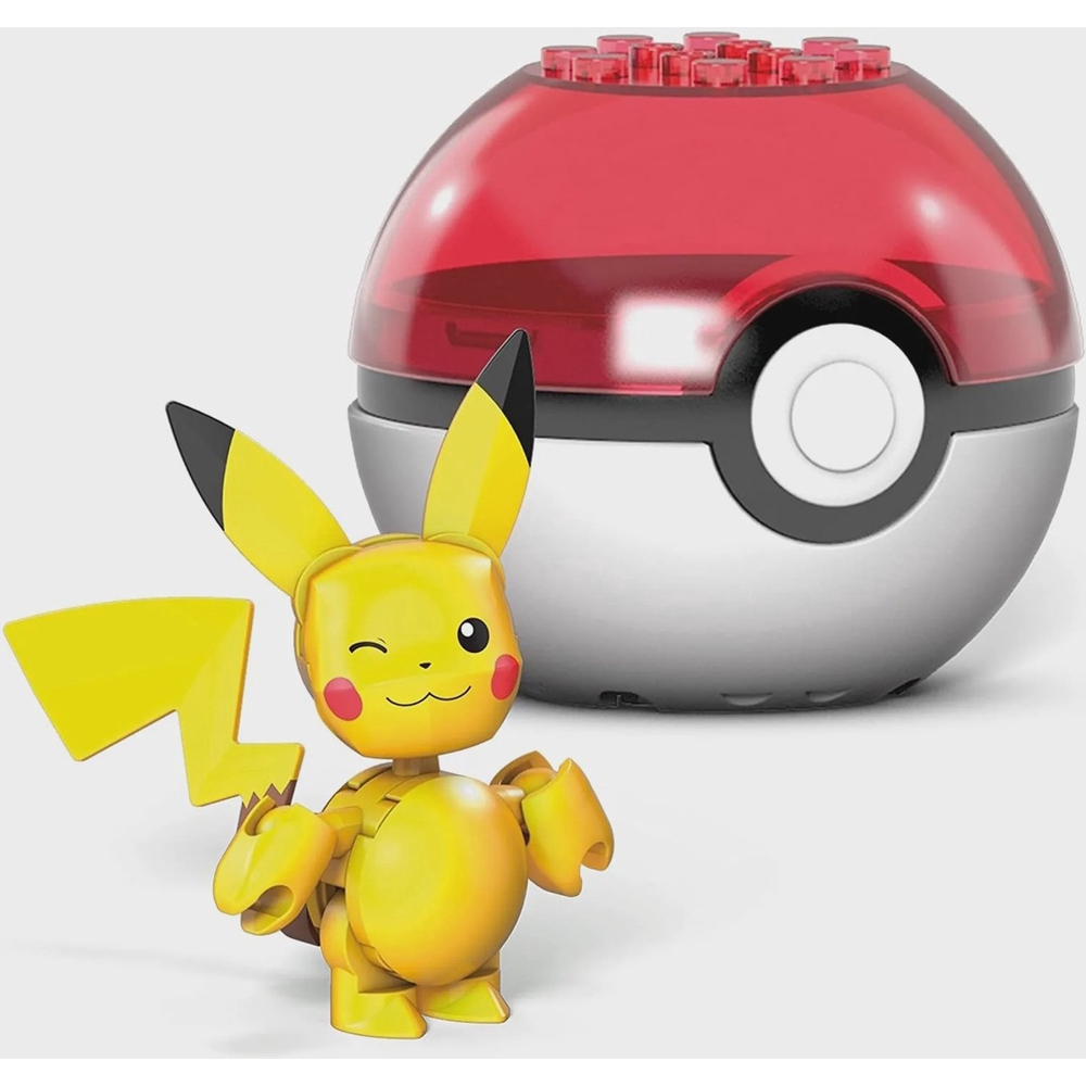 Novo Mega Construx Pokemon Pokebola Envio Aleatorio Dyf02 em Promoção na  Americanas