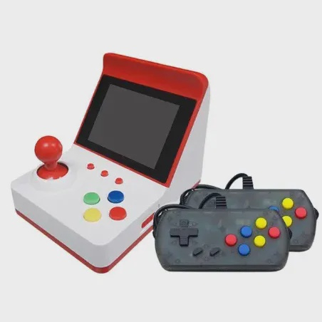 Console Retro Mini Fliperama Arcade Game Com 360 Jogos A6 Vermelho no  Shoptime