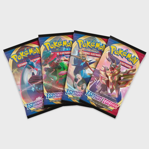 Latinha - lata de guardar cartinhas pokémon - Galar Água Inteleon V em  Promoção na Americanas