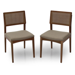 Cadeira de Jantar Tapuí com Fibra Natural - Kit com 2 Peças Ref AS-2119 é boa?