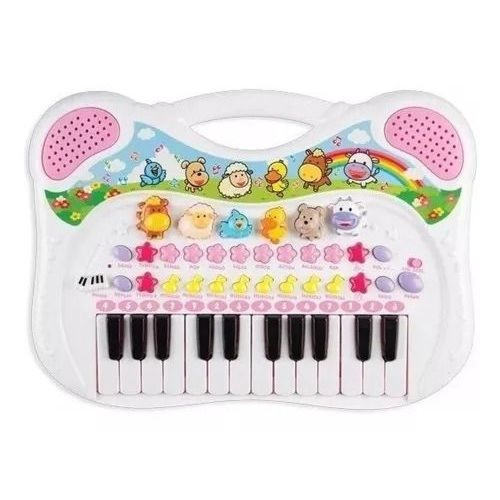 Piano Musical - Coelhinho Teclado Infantil Bebe Braskit - Loja