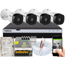 Kit 4 Câmeras Segurança Intelbras 20m 1120b G5 Mhdx 3104 10a é boa?