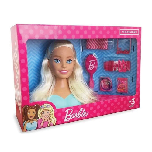 Boneca Barbie Busto Para Penteados - Pupee na Americanas Empresas