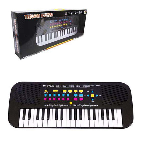 Brinquedo Musical Teclado Infantil Piano 37 Teclas Microfone em Promoção na  Americanas