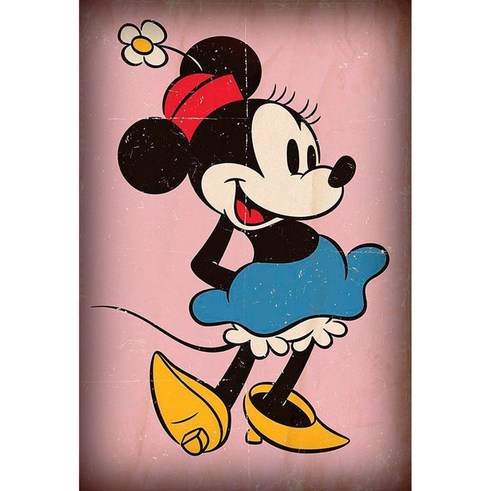 Placa Decorativa Poster 60x40 Retro Desenho Minnie Mouse em Promoção na  Americanas