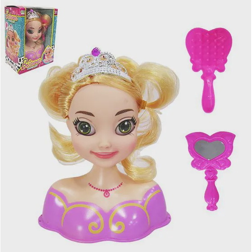 Boneca Brianna Beauty Girl Para Maquiar Com Espelho + Escova E