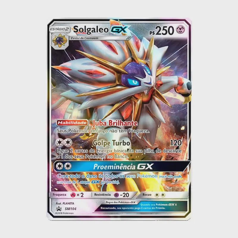 Solgaleo-gx (sm104a) + Brindes