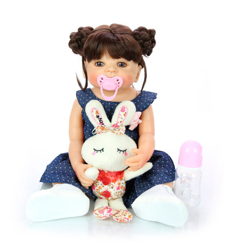 Bebê Reborn Menina Silicone Inteira em Promoção na Americanas