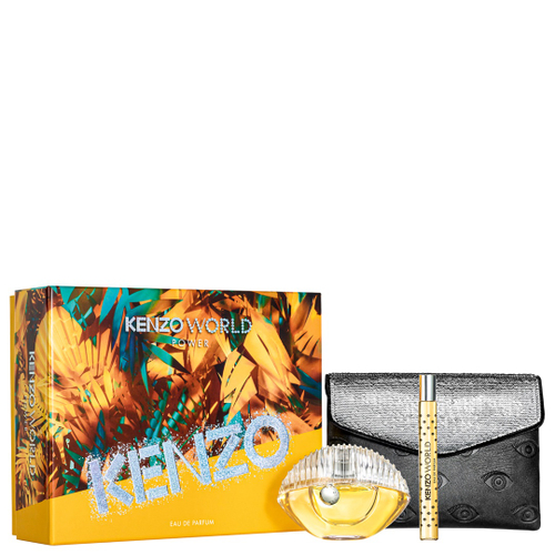 Conjunto Kenzo World Power Feminino Eau de Parfum 75ml Travel Size 10ml Necessaire em Promocao na Americanas