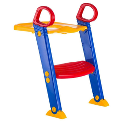Redutor Assento Sanitário Infantil Com Escadinha Baby Style Menor preço em Redutor Assento Sanitário Infantil Com Escadinha Baby Style