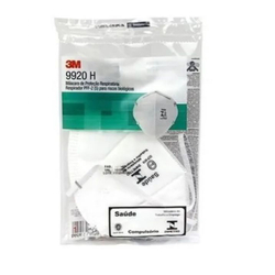 02 Máscara Agentes Biologicos 3M 9920H PFF2 KN95 N95 é boa?