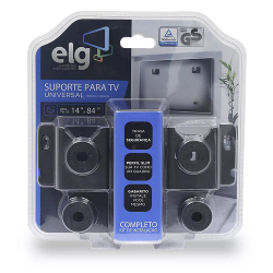 Suporte fixo Genius Universal para TV - elg Menor preço em Suporte fixo Genius Universal para TV - elg