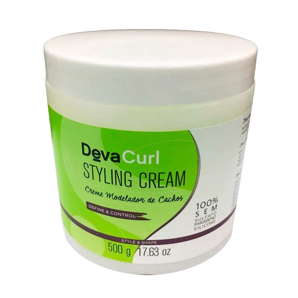 Deva Curl Styling Cream Creme Modelador de Cachos 500g em Promoção na