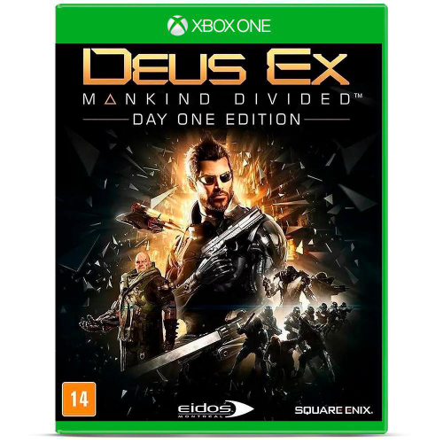 Jogo Deus Ex Mankind Divided Edição Day One - Xbox One