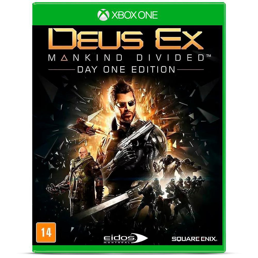 Jogo Deus Ex Mankind Divided Edição Day One - Xbox One na Americanas  Empresas