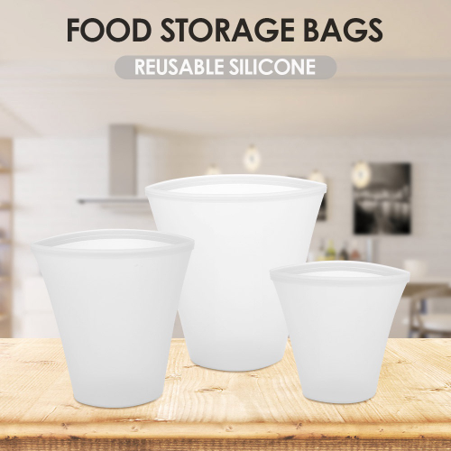 reusable silicone bolsas