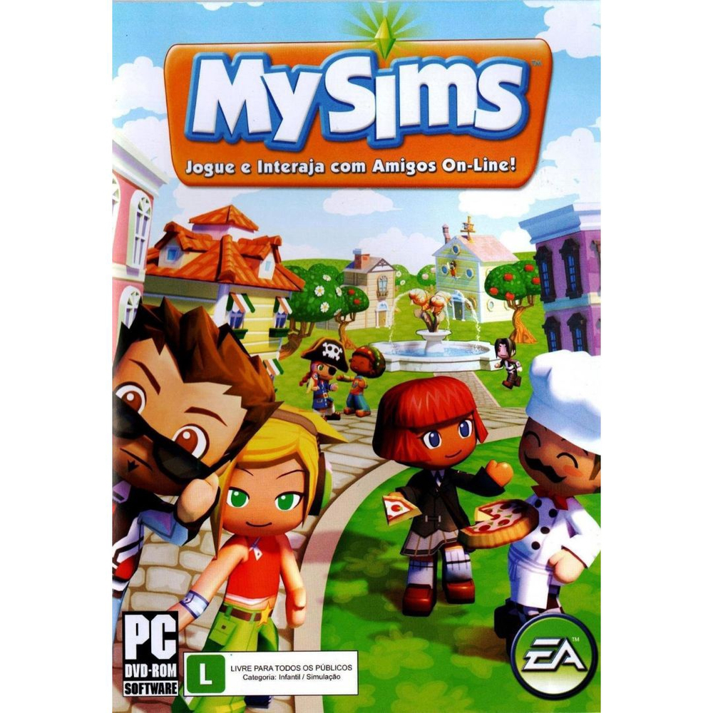 Dvd My Sims - Jogo pc