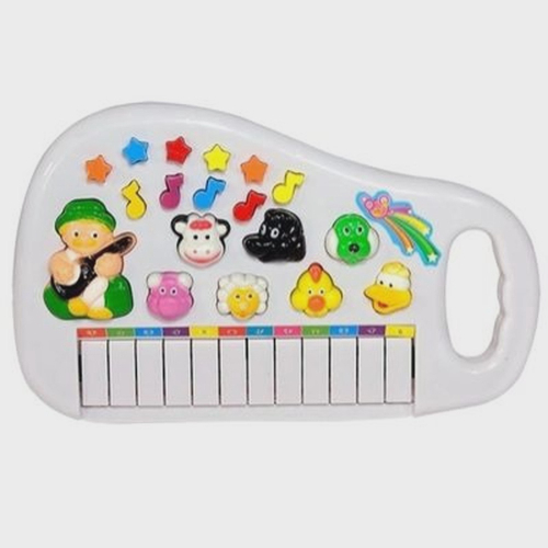 Brinquedo Infantil Teclado Musical C Microfone Educativo DM - Loja