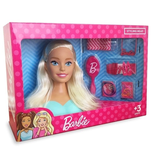 Large cheap barbie head