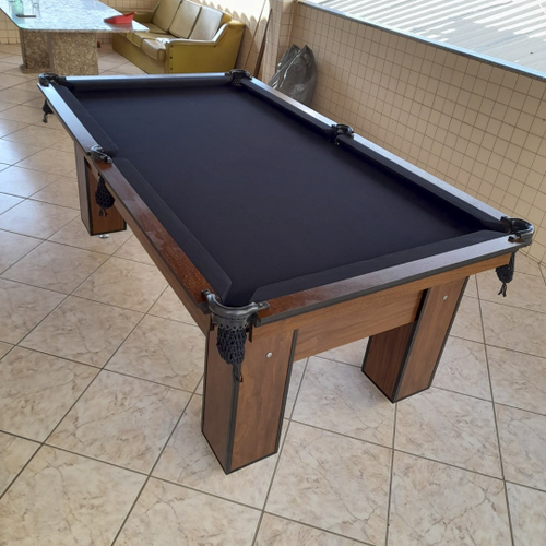 Mesa de Sinuca Bilhar Snooker Engers RM1 - Tampo de Pedra – 1,12 x 1,95 -  Tecido Beterraba no Shoptime