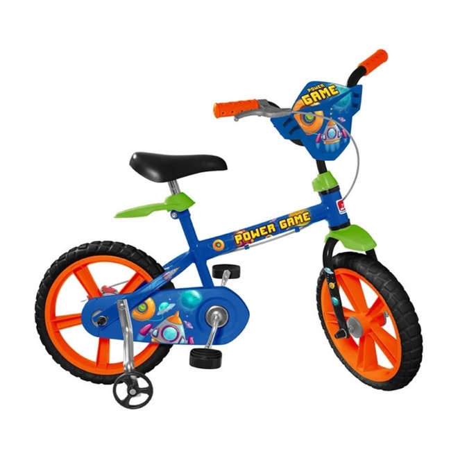 Bicicleta Infantil Bandeirante Power Game Aro 14 - 3047