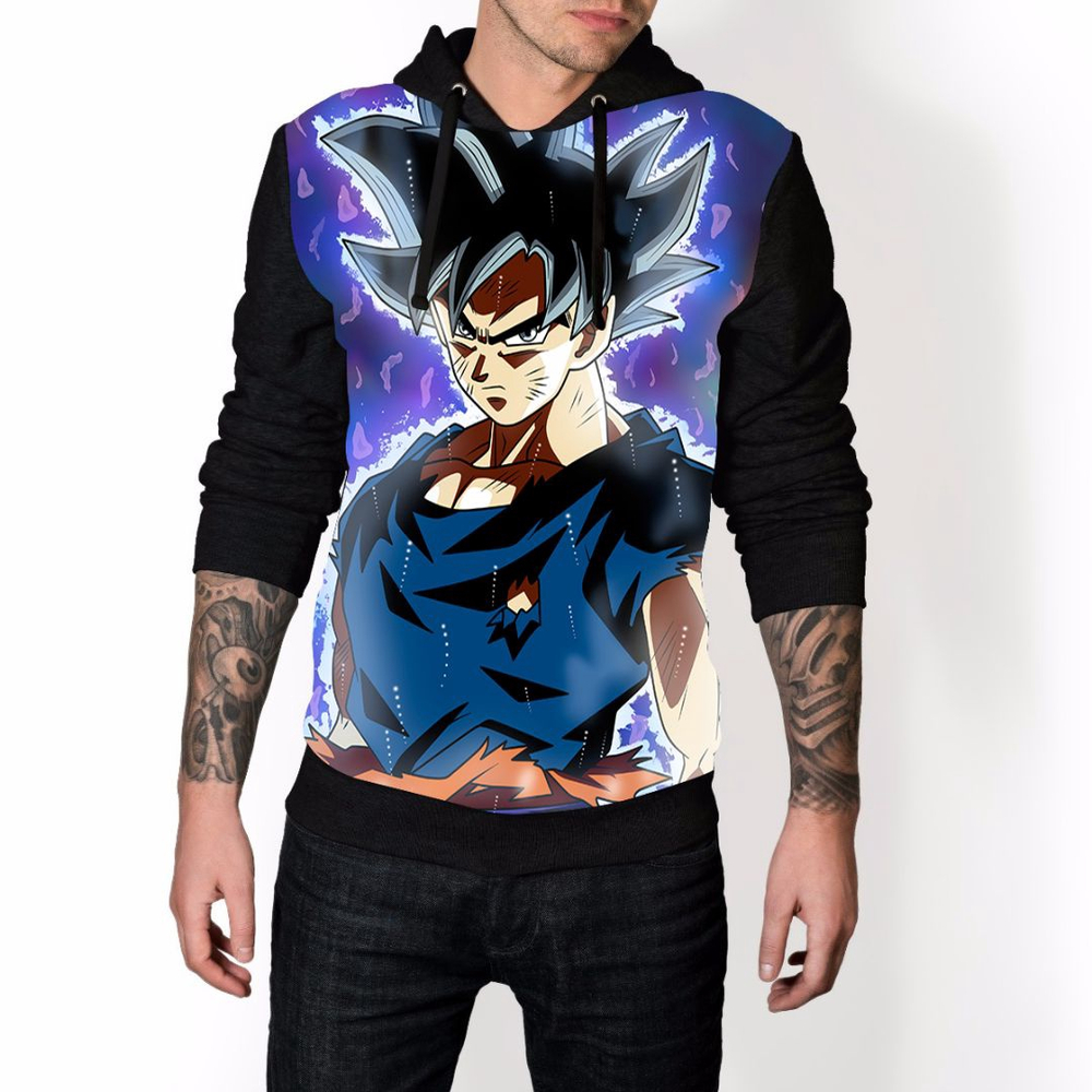 Blusa De Moletom Dragon Ball Goku Criança - Estampado