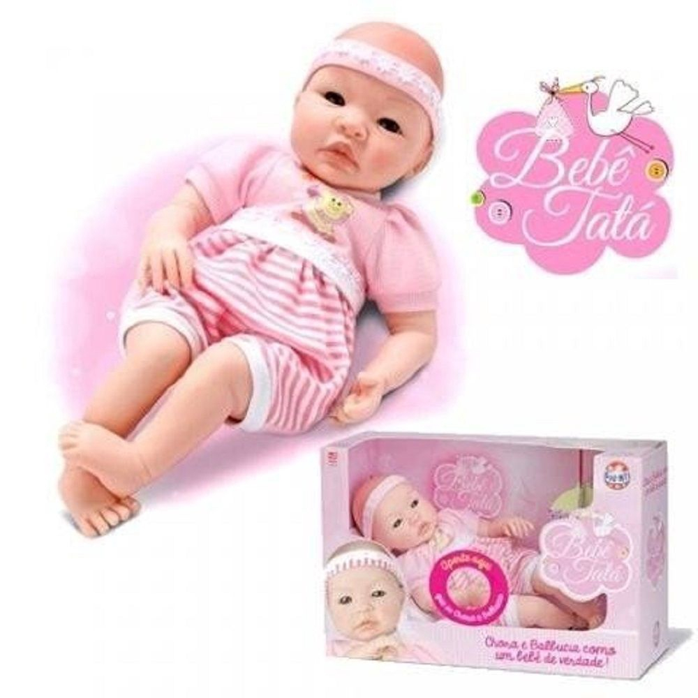 Boneca Reborn Bebê Tatá Sid-Nyl Parece Um Bebê de Verdade em