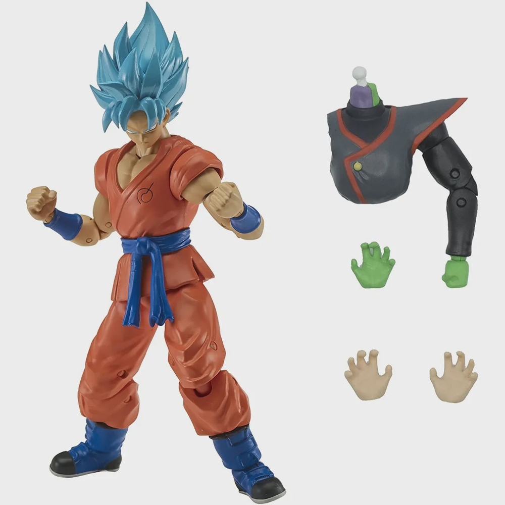 Boneco Goku Saiyajin Lançador 16cm - Dragon Ball - Bandai em Promoção na  Americanas