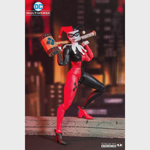 Boneca Dc Multiverse Harley Quinn Arlequina Articulada Fun