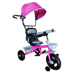 Triciclo Infantil 2x1 Velotrol Capota BW084 Rosa Importway Menor preço em Triciclo Infantil 2x1 Velotrol Capota BW084 Rosa Importway