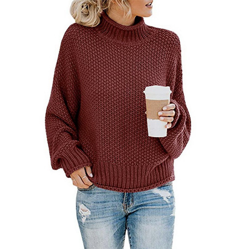 blusa gola alta creme