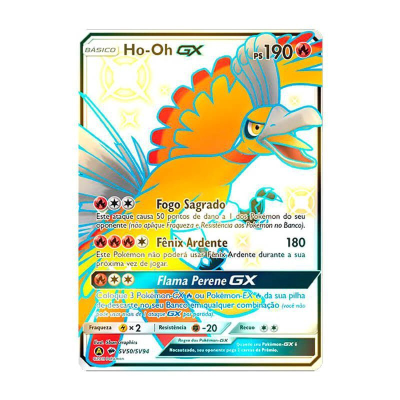 Pokémon Tcg: Ho-oh Gx (sv50/sv94) - Sm11.5 Destinos Ocultos em Promoção na  Americanas