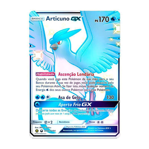 Busca: Articuno  Busca de cards, produtos e preços de Pokemon