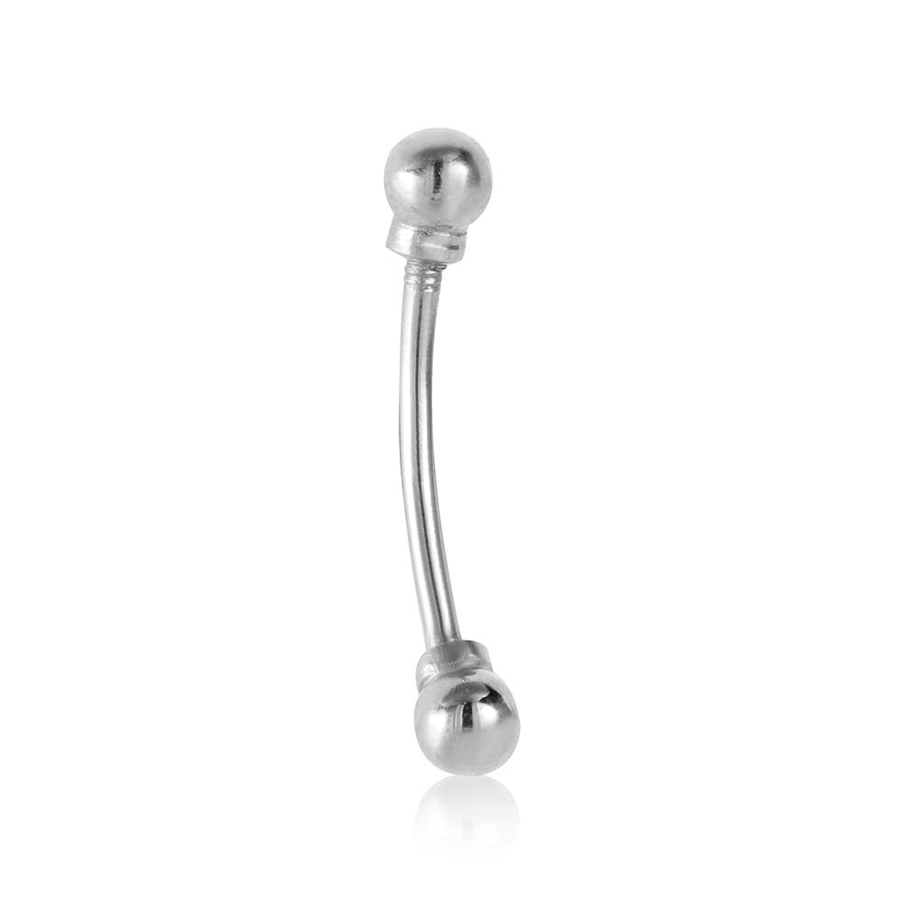 Piercing De Sobrancelha Bolinha Em Ouro 18k