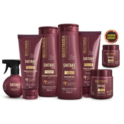 Kit Bio Extratus Shitake Plus Completo 5 Itens em Promoção na Americanas