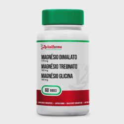 Magnésio Dimalato + treonato + glicina - 500mg 60 Doses é boa?