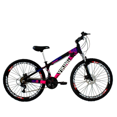 Bike 26 Vikingx 25/30 Com Marcha Shimano Empinar Menor Preço