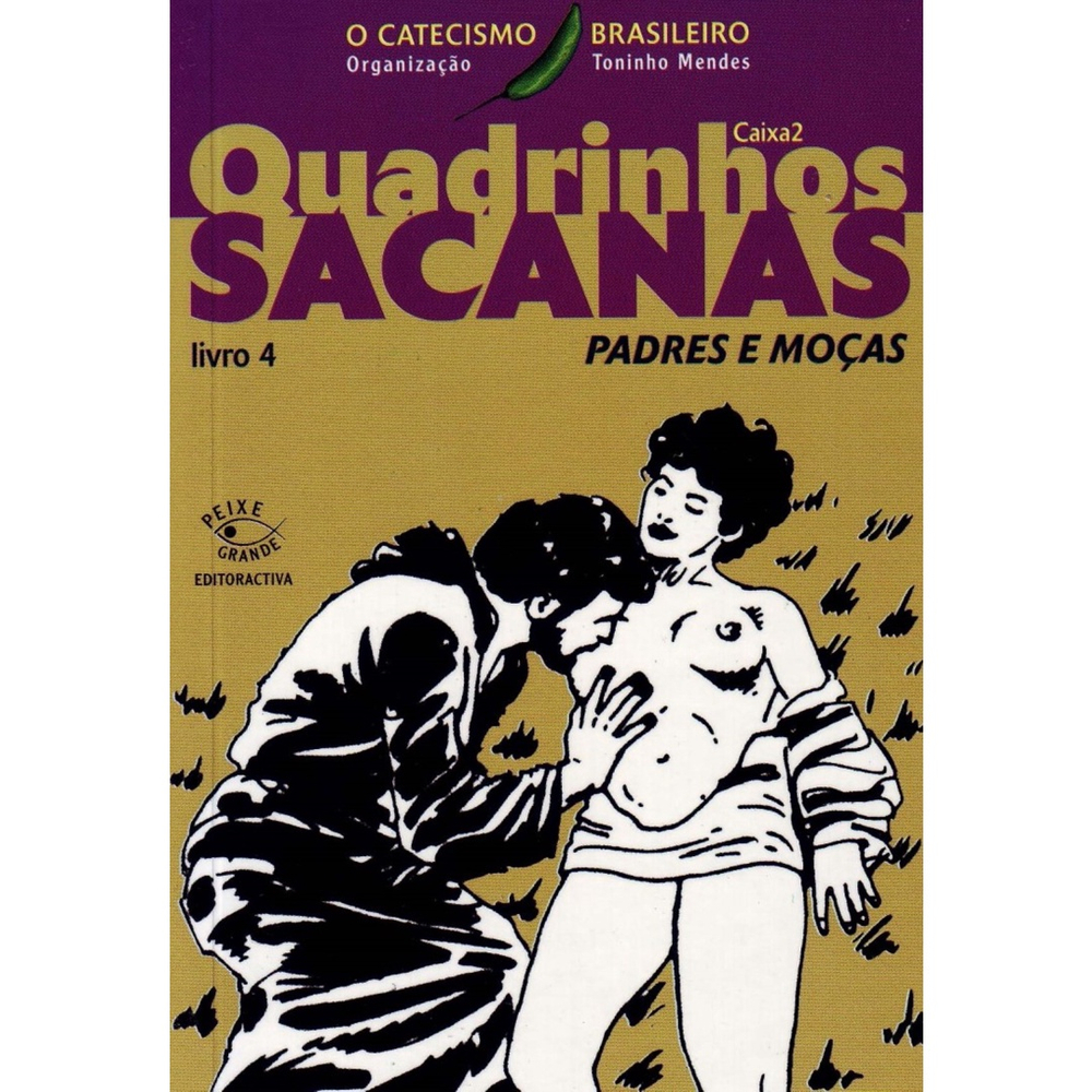 Quadrinhos Sacanas - Livro 4 - Marrom - Caixa 2 em Promoção na Americanas