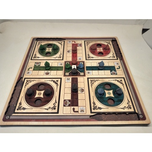 Jogo Ludo Clássico Madeira mdf 7579 - Brincadeira De Criança no