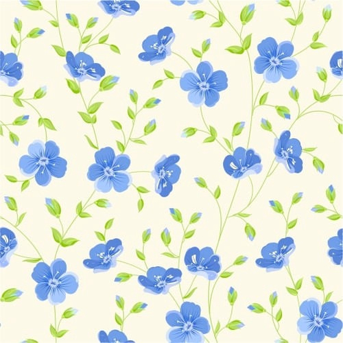 Papel De Parede Adesivo Flores Azul Clara em Promoção | Ofertas na  Americanas