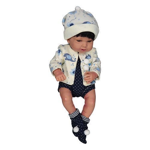 Boneca Bebê Reborn Anny Doll Menino Cotiplás em Promoção é no Buscapé