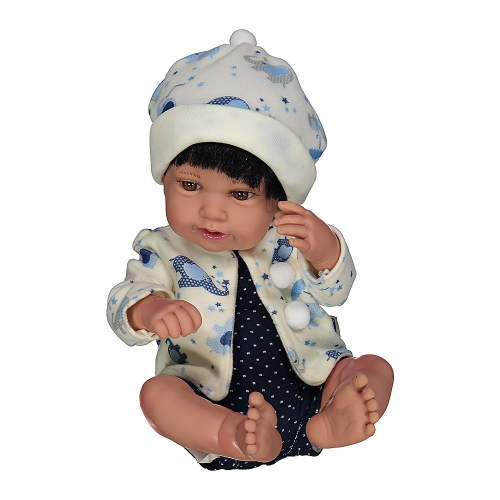 Boneca Anny Doll Baby Reborn - Menino - Cotiplás - Casa Joka