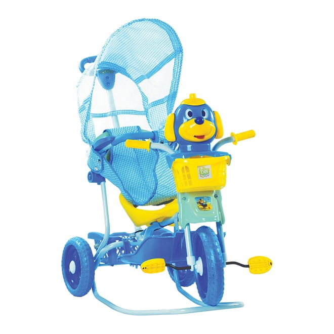 Triciclo Infantil Moto Azul Belfix - Compre Agora