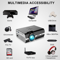 4 polegadas lcd Projector 1080P Tela Mini Projector Home Theater Cinema é boa?