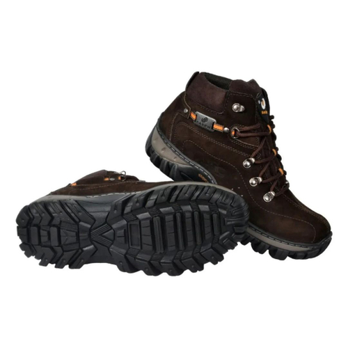 Bota caterpillar couro botina marrom adventure em Promoção na Americanas