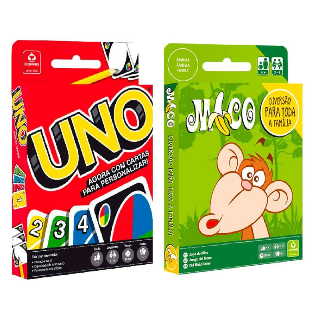 Jogo Uno Copag - Blanc Toys - Felicidade em brinquedos